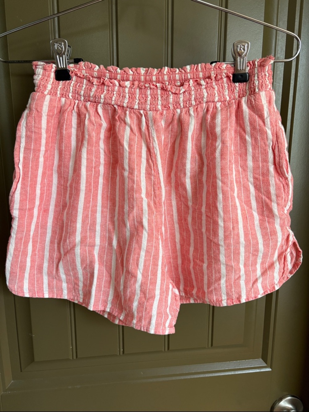 Aerie Striped Shorts, Size Small
